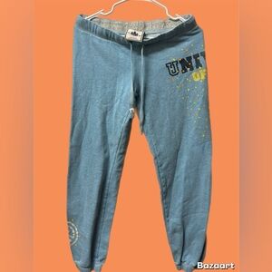 PINK VICTORIA SECRET UNIVERSITY SWEATPANTS